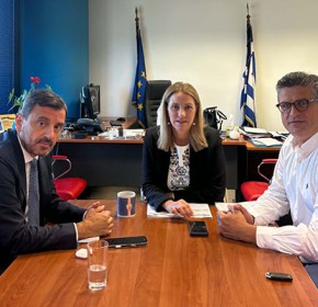 Συνάντηση Γ.Λέντζα με την Γ.Γ. Ενωσιακών Πόρων και Υποδομών του ΥΠΑΑΤ