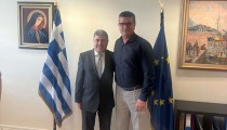 Δήμος Ανδραβίδας-Κυλλήνης: Συνάντηση Γ. Λέντζα με τον Γ.Γ. Υποδοχής Αιτούντων Άσυλο Σπ. Σταθούλη για τις Δομές Φιλοξενίας