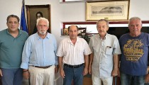 Συνάντηση του Δημάρχου Ήλιδας Χρήστου Χριστοδουλόπουλου με τον αναπλ. Τομεάρχη Υγείας της ΕΛ.Α.Σ. Γιώργο Μπουλμπασάκο