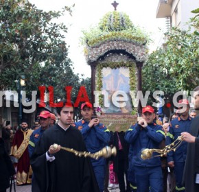 Πύργος: Με λαμπρότητα ο εορτασμός του πολιούχου Αγίου Χαραλάμπους - Λιτανεία στους δρόμους της πόλης [PHOTOS]