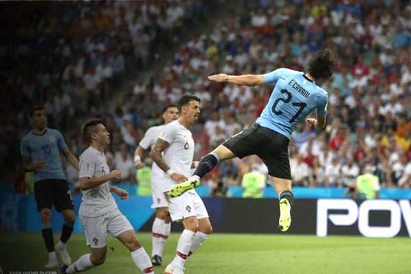 Μουντιάλ 2018 - Ουρουγουάη-Πορτογαλία 2-1: Ο Καβάνι έστειλε τον Ρονάλντο σπίτι του!