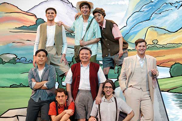 Με τη θεατρική παράσταση για μικρούς και μεγάλους «Τα Ψηλά Βουνά»  συνεχίζονται σήμερα οι εκδηλώσεις του Φεστιβάλ Αρχαίας Ολυμπίας