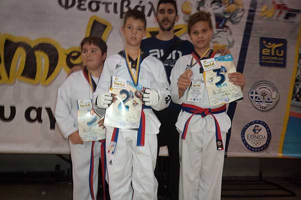 Α.Σ.Ταεκβοντό Πύργου "Πέλοψ": Με 3 μετάλλια επέστρεψε από το 6ο Τουρνουά "Ευ Αγωνίζεσθε" στα Άνω Λιόσια