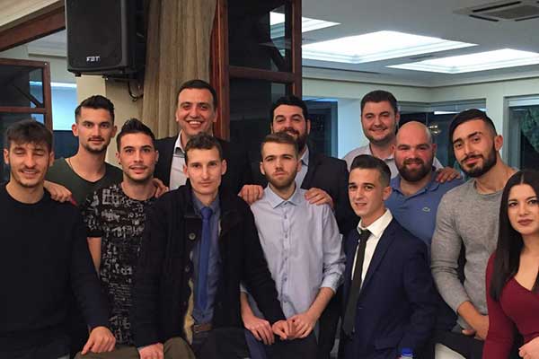 Η ΝΟΔΕ και η ΟΝΝΕΔ Ηλείας έκοψαν την πίτα τους [PHOTOS]