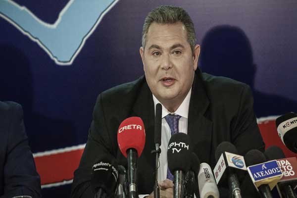 Καμμένος: Οχι στη λύση - όποιος ψηφίσει, να φύγει από τους ΑΝΕΛ