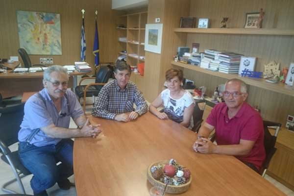 Συνάντηση Δ.Μπαξεβανάκη με την Κλαδική Ομοσπονδία Καταστηματαρχών Κουρέων, Κομμωτών Ελλάδας