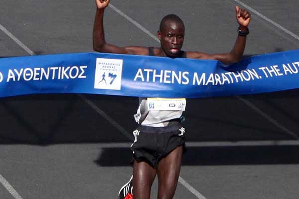 Ο Κενυάτης Λόμπουαν νικητής του Μαραθωνίου της Αθήνας