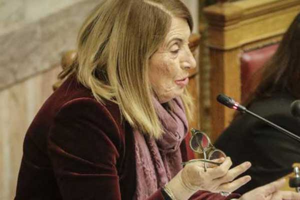 Βίντεο: Ακούστε την Τασία Χριστοδουλοπούλου να λέει «Αϊ στο διάολο» σε βουλευτή της ΝΔ