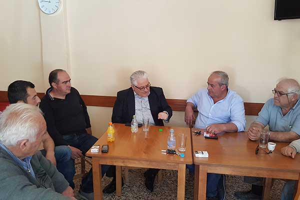 Επίσκεψη Κώστα Τζαβάρα στις περιοχές που επλήγησαν από τις πρόσφατες πυρκαγιές [PHOTOS]