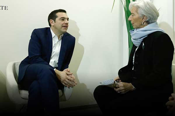 Λαγκάρντ: Ολοκλήρωση μεταρρυθμίσεων και ελάφρυνση χρέους για να βγει η Ελλάδα απ' τα μνημόνια