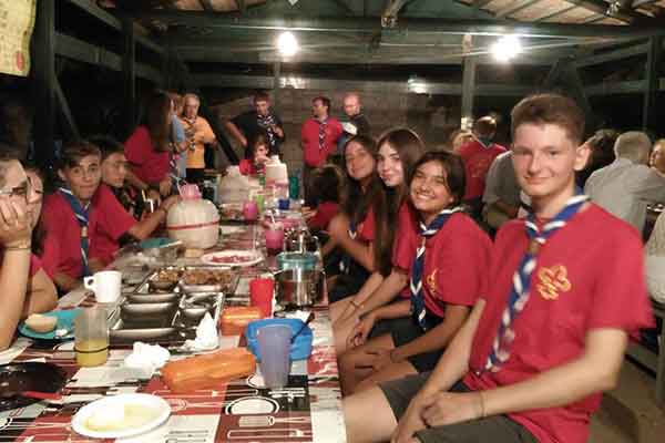 Σκαφιδιά: Στις εκδηλώσεις της κατασκήνωσης της Προσκοπικής ομάδας η Ένωση Παλαιών Προσκόπων Ηλείας