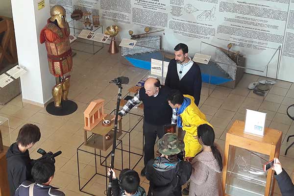 Αρχαία Ολυμπία: Το ντοκιμαντέρ "Οι ρίζες του κόσμου" στο Μουσείο Αρχαίας Ελληνικής Τεχνολογίας Κώστα Κοτσανά 