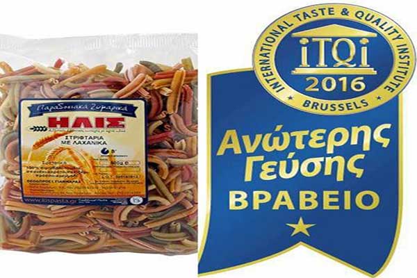 Μεγάλη διεθνής διάκριση για την ΗΛΙΣ ΠΑΡΑΔΟΣΙΑΚΑ ΖΥΜΑΡΙΚΑ από το Διεθνές Ινστιτούτο Γεύσης & Ποιότητας (iTQi)