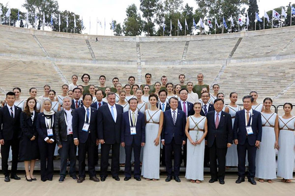 Συγχαρητήρια του Τόμας Μπαχ για την Τελετή Αφής της Ολυμπιακής Φλόγας στην Αρχαία Ολυμπία