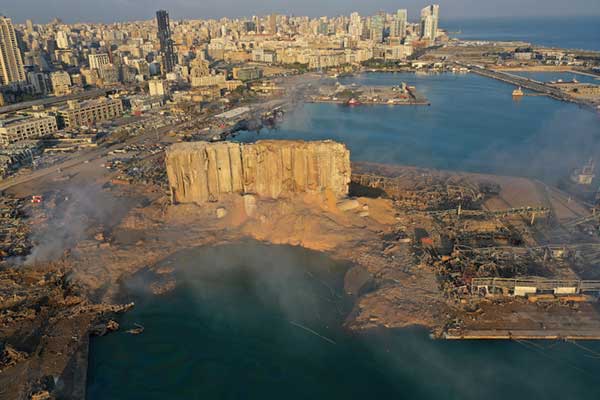 Beirut port silo