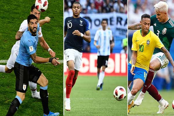 Μουντιάλ 2018: Με διπλή μάχη Ευρώπης-Λατινικής Αμερικής αρχίζει η φάση των «8»