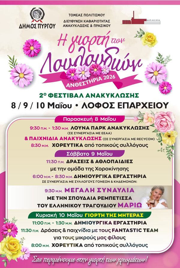 anthestiria programma