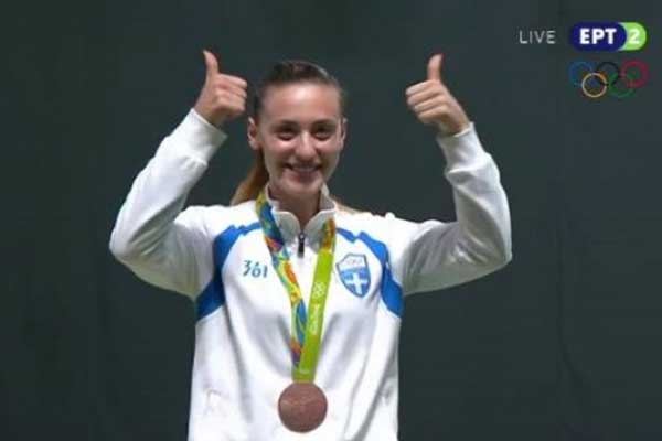 Ολυμπιακοί Αγώνες: Έγραψε ιστορία η Κορακάκη! Πρώτο μετάλλιο για την Ελλάδα στο Ρίο