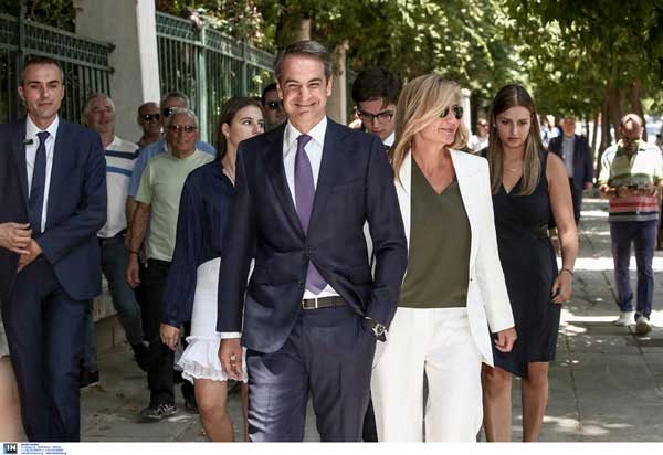 kyriakos mitsotakis mareva proedriko megaro oikogeneia1 08072019 iefimerida